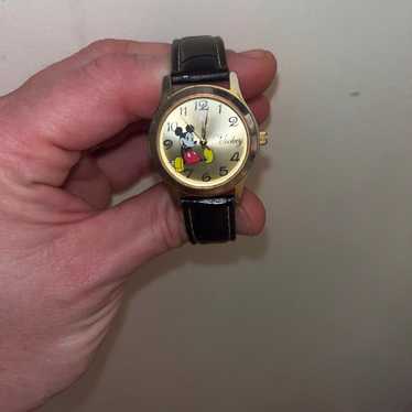 Vintage Mickey Mouse sitting Disney watch