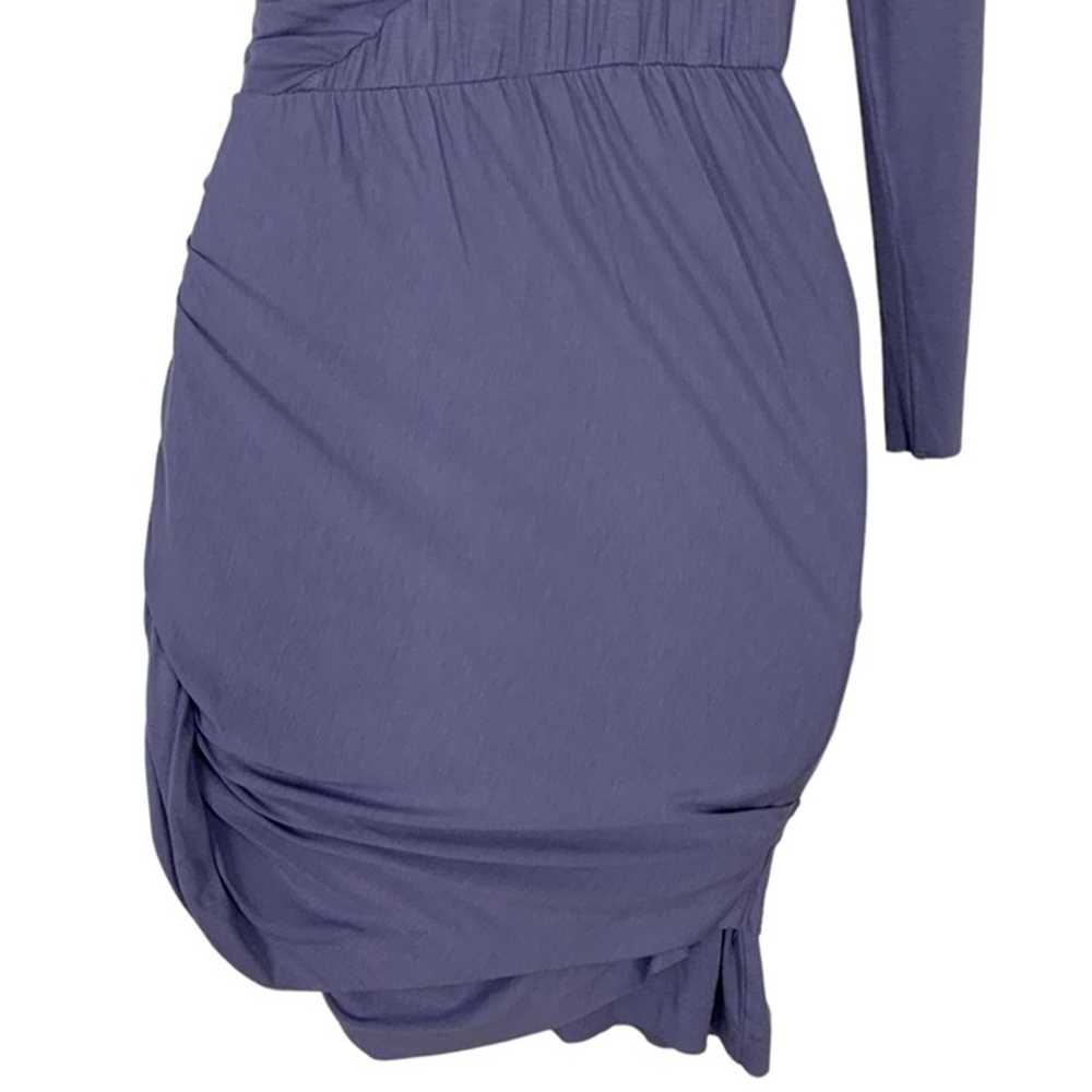 Intermix Carven Dress 36 Blue One Shoulder Mini B… - image 11