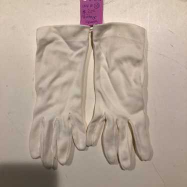 Vintage Gloves ladies white small