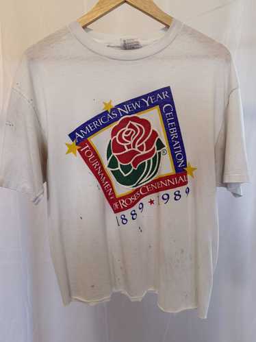 Vintage Vintage Tournament Of Roses T Shirt - crop