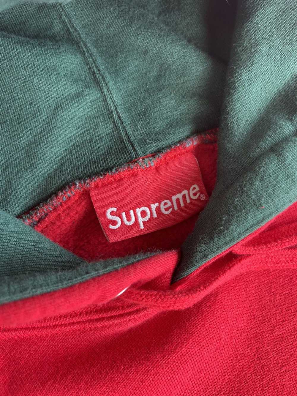 Supreme Supreme Paneled Hoodie FW18 Red - image 6