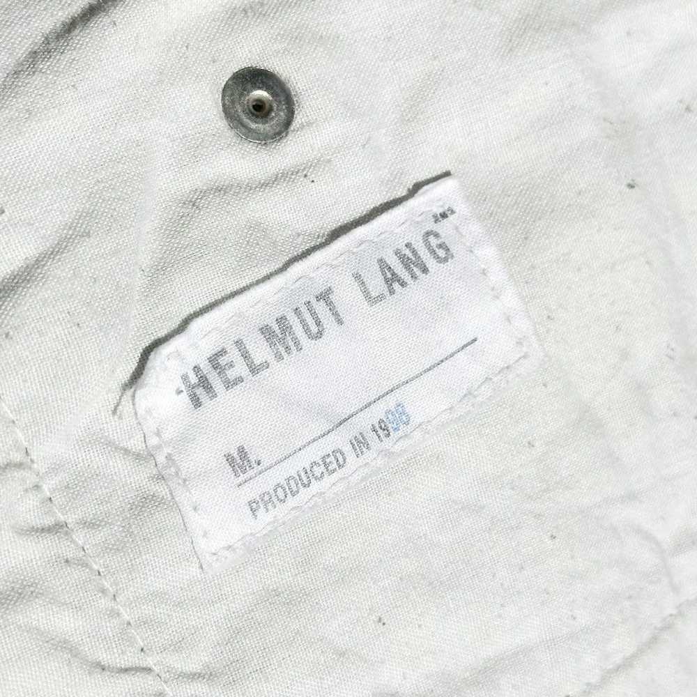 Helmut Lang × Vintage AW1998 Dark Wash Blowout De… - image 5