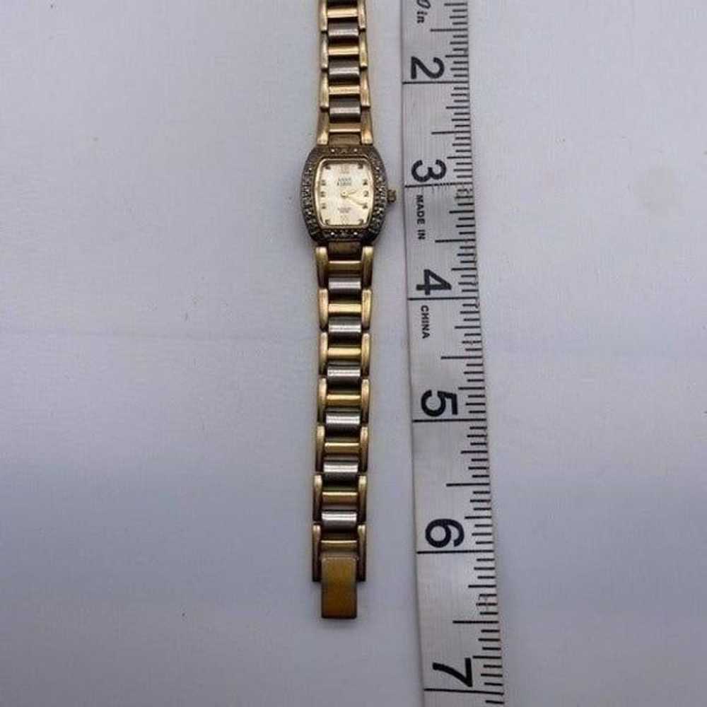 Vintage Anne Klein Diamond Swiss Watch Ladies - image 10