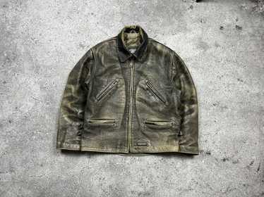 Mustang mens leather jacket - Gem