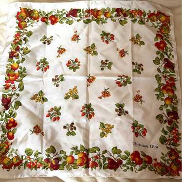 Christian Dior Vintage Silk Scarf - image 1