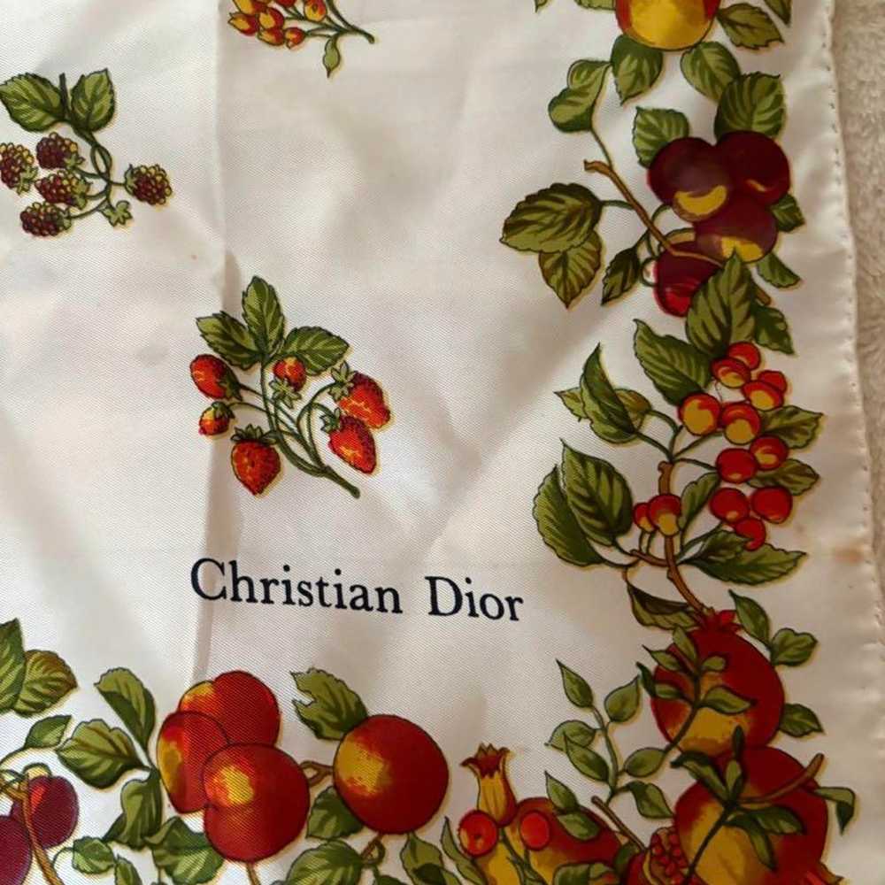 Christian Dior Vintage Silk Scarf - image 2