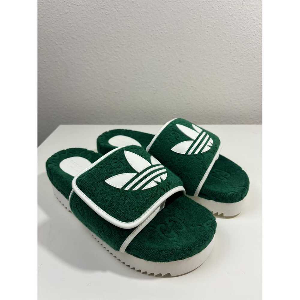 Gucci X Adidas Cloth sandal - image 3