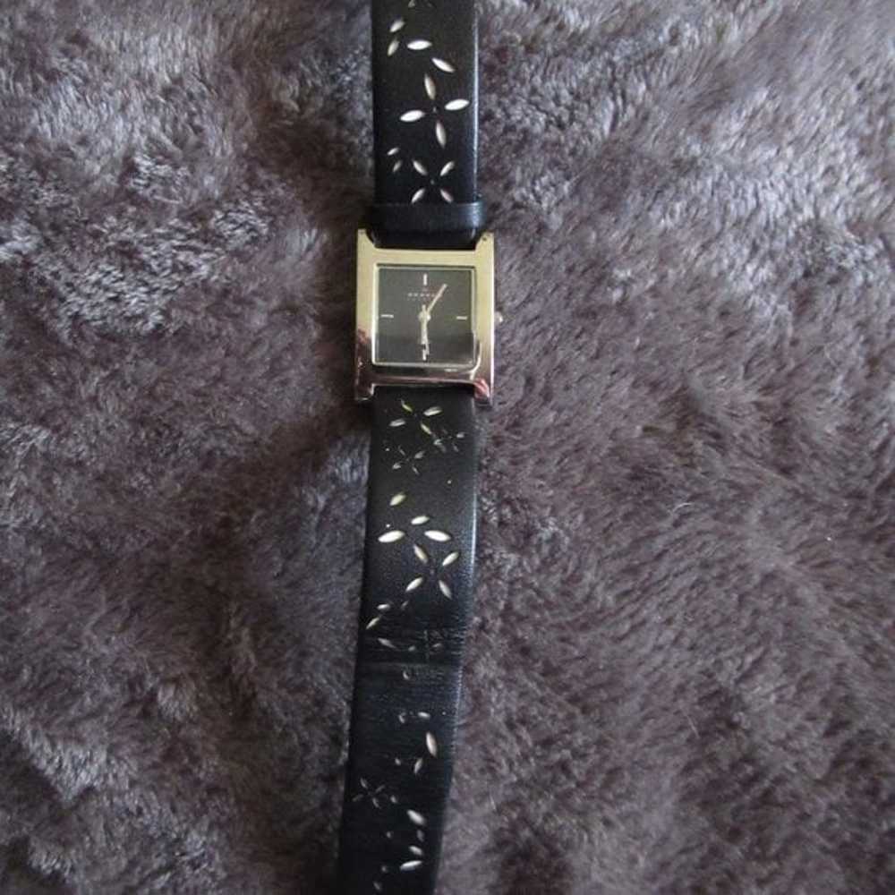 Skagen Denmark Womens Rectangular Watch Black 228… - image 1