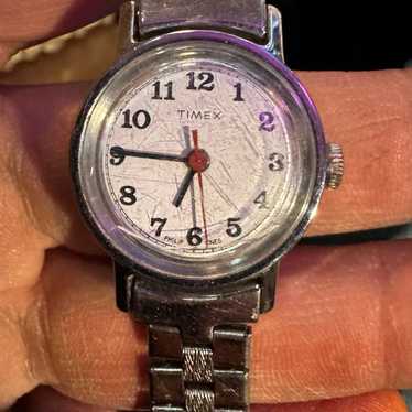 Ladies vintage Timex mechanical  wristwatch - image 1