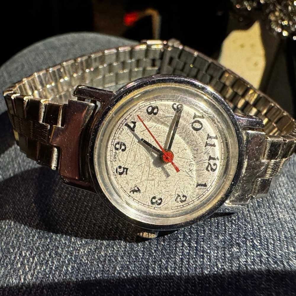 Ladies vintage Timex mechanical  wristwatch - image 2