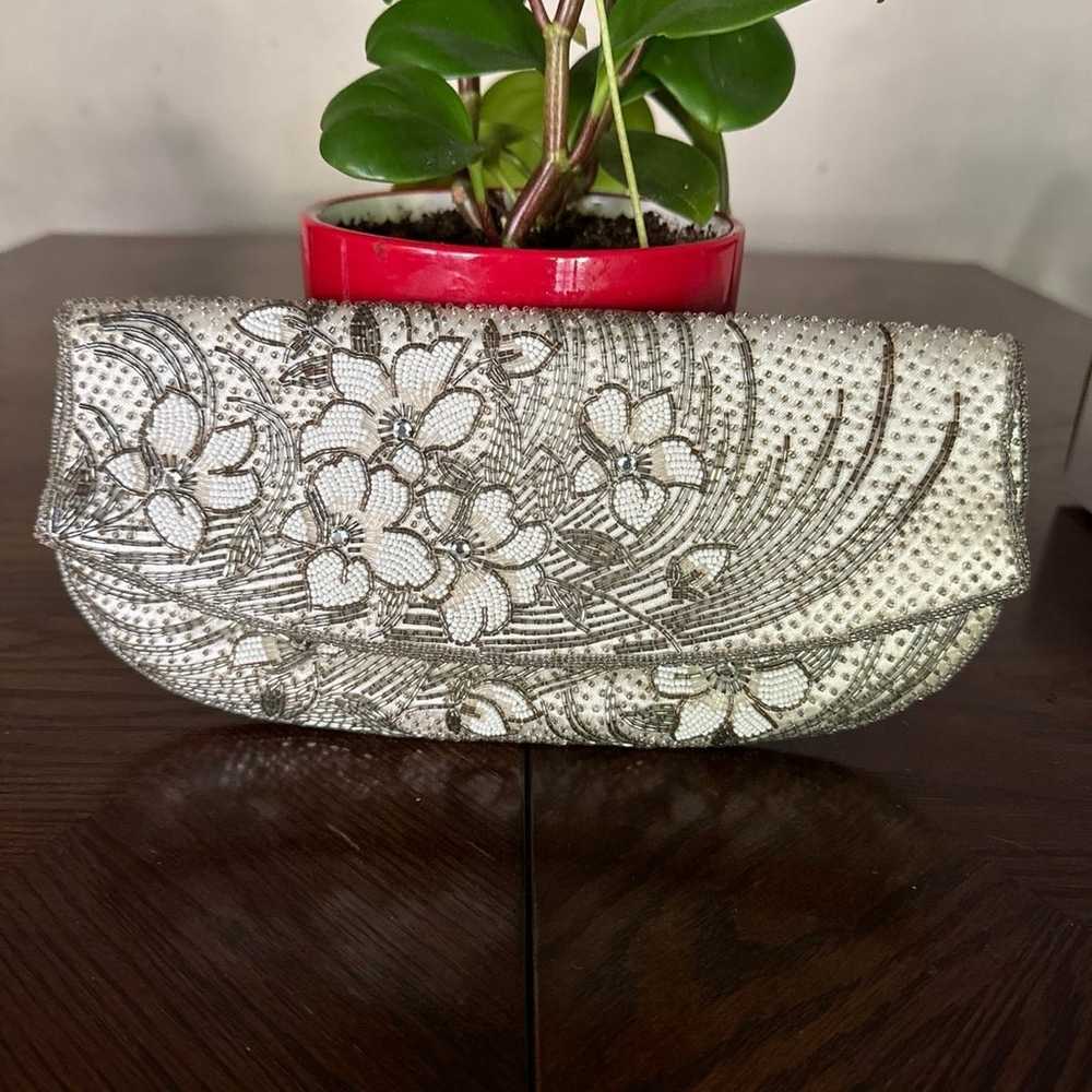 Beautiful Japanese Vintage hand made Clutch - image 3