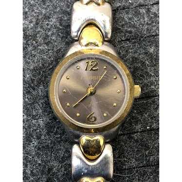 Vintage Fossil F2 Analog Watch Gold Tone - Not Te… - image 1