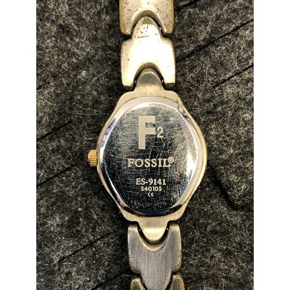 Vintage Fossil F2 Analog Watch Gold Tone - Not Te… - image 6