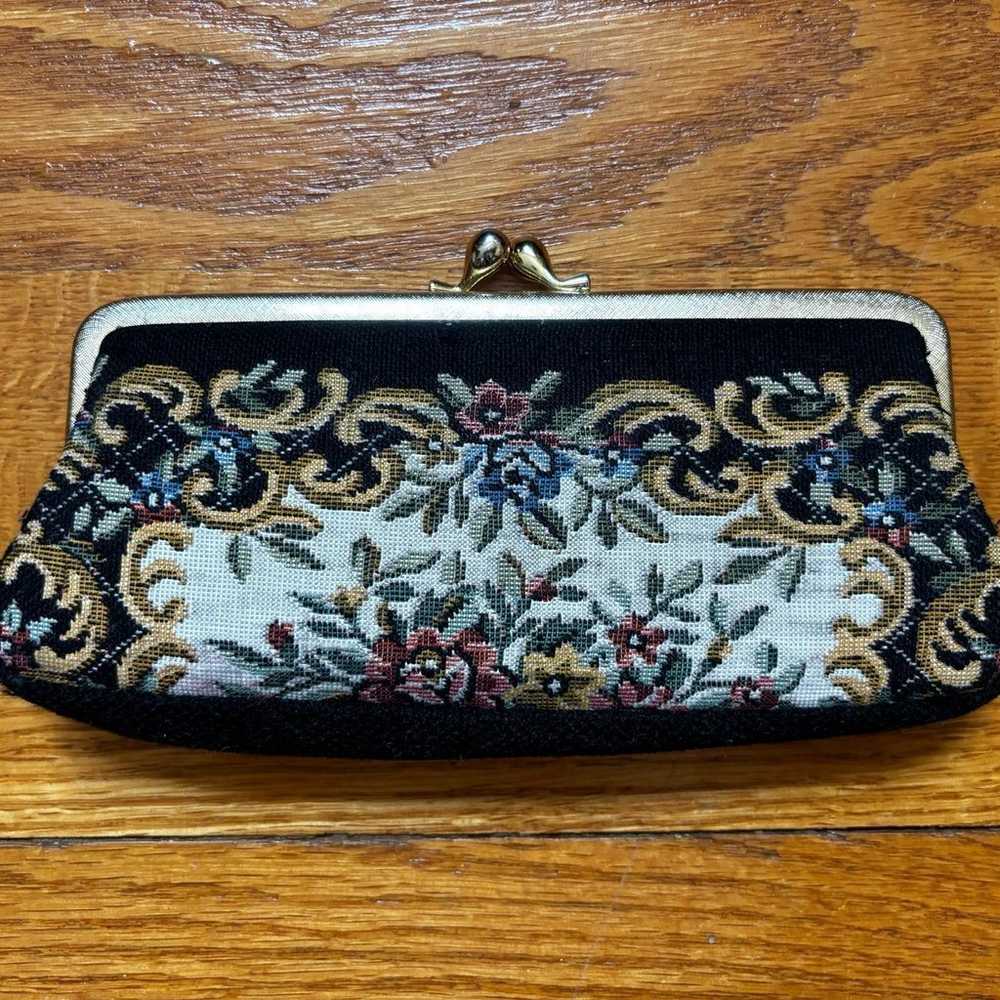 Vintage Needlepoint Coin Purse - image 2