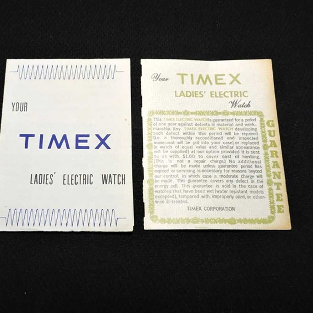 Vintage Timex Woman's Watch Electric Time Pieces … - image 2