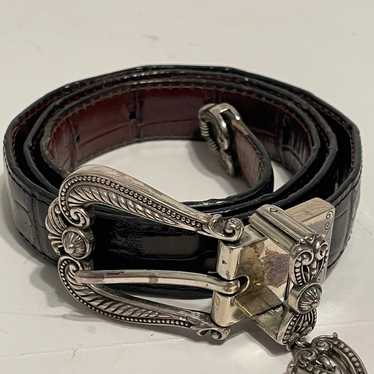 Vintage Brighton leather belt size L - image 1