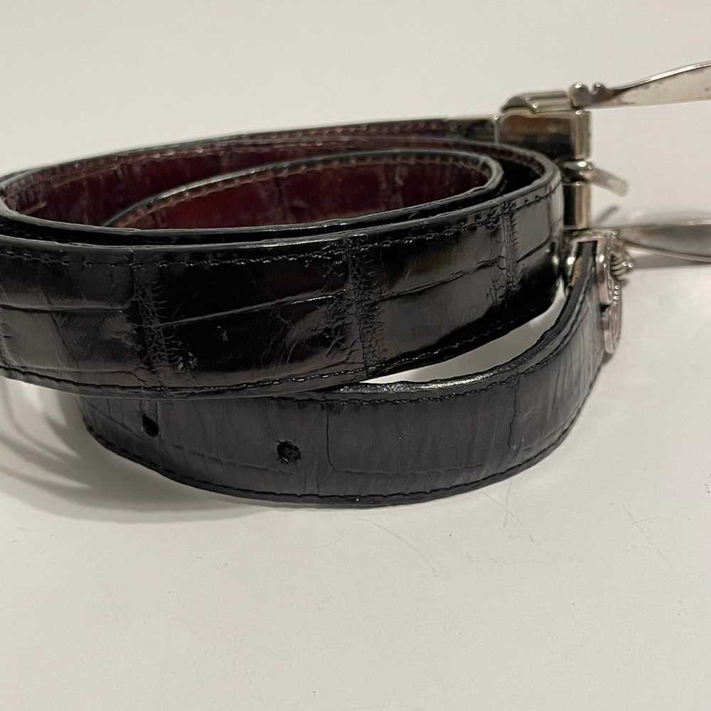 Vintage Brighton leather belt size L - image 4