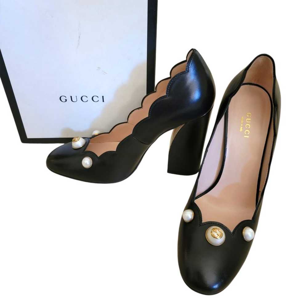 Gucci Cloth heels - image 2