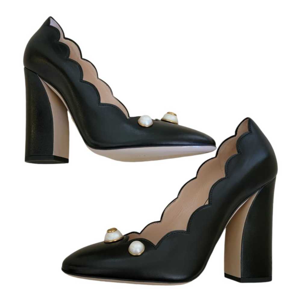 Gucci Cloth heels - image 8