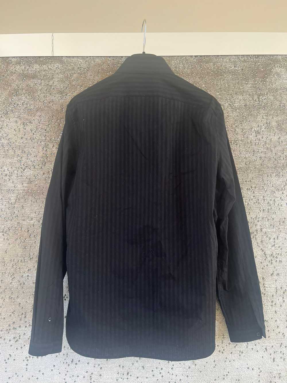 Saint Laurent Paris Officer Shirt in Black - image 12