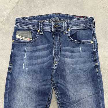 Diesel THAVAR-ZIP ダークブルー W28 L30 Diesel Men M Thavar-Zip Dark Blue W28 L30 Luxury Regular Fit