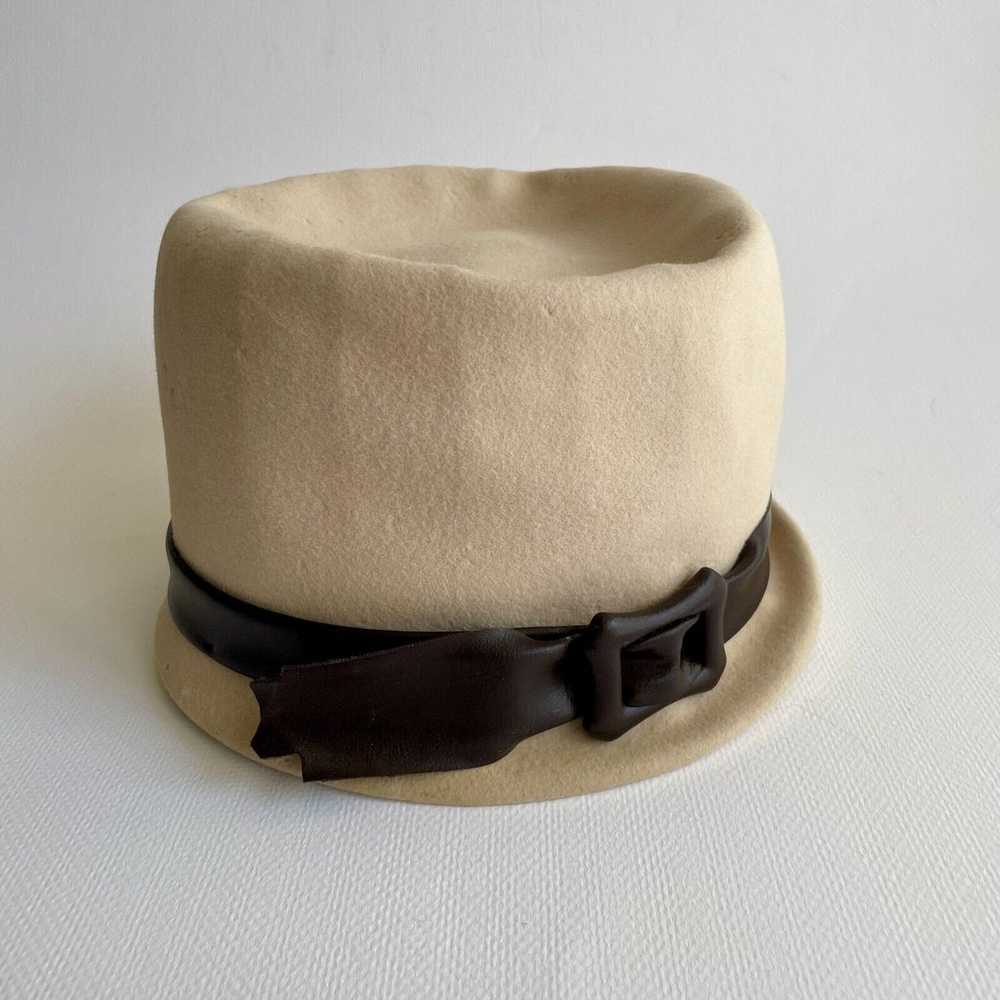 Vintage KUTZ NANNETTE CHAPEAU Wool Felt Cloche Wo… - image 7