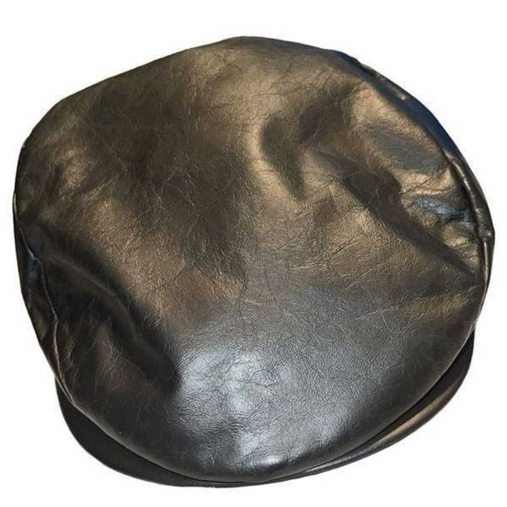 Vintage country gentleman black leather cap! Now … - image 7