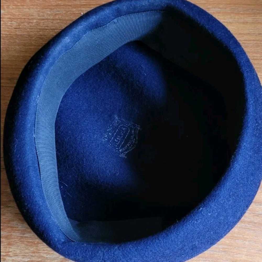 Vintage Henry Pollak Glenover Hat Blue Size S - image 2