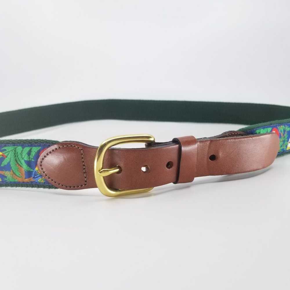 Vintage Leather Man Ltd. Tropical Belt - image 2