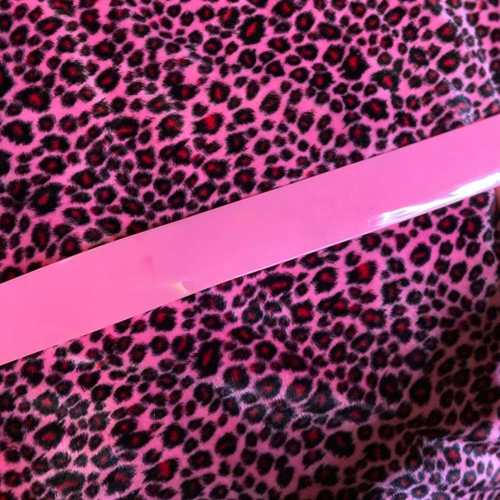 Vintage Y2k pink butterfly belt - image 6