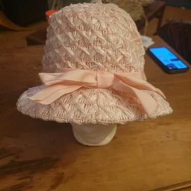 Vintage Womens Straw Hat