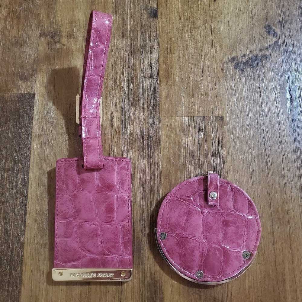 Victoria's Secret Matching Vintage Luggage Tag & … - image 2