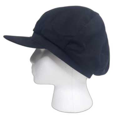 Scala Gal Y2K Newsboy Hat Navy Blue Vintage - image 1