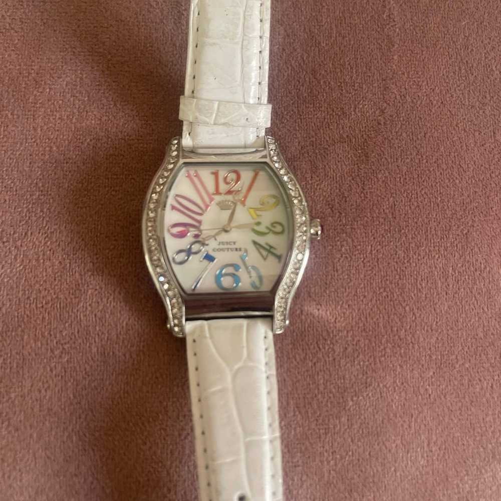 juicy couture rainbow and crystals watch - image 2