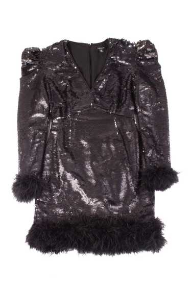 Karen Millen Black Sequin Dress