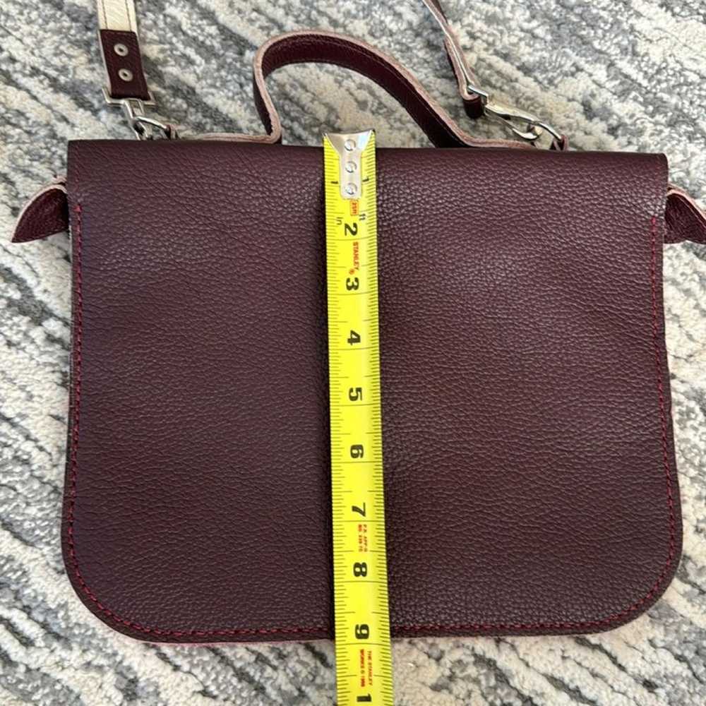 Non Signé / Unsigned Leather satchel - image 10