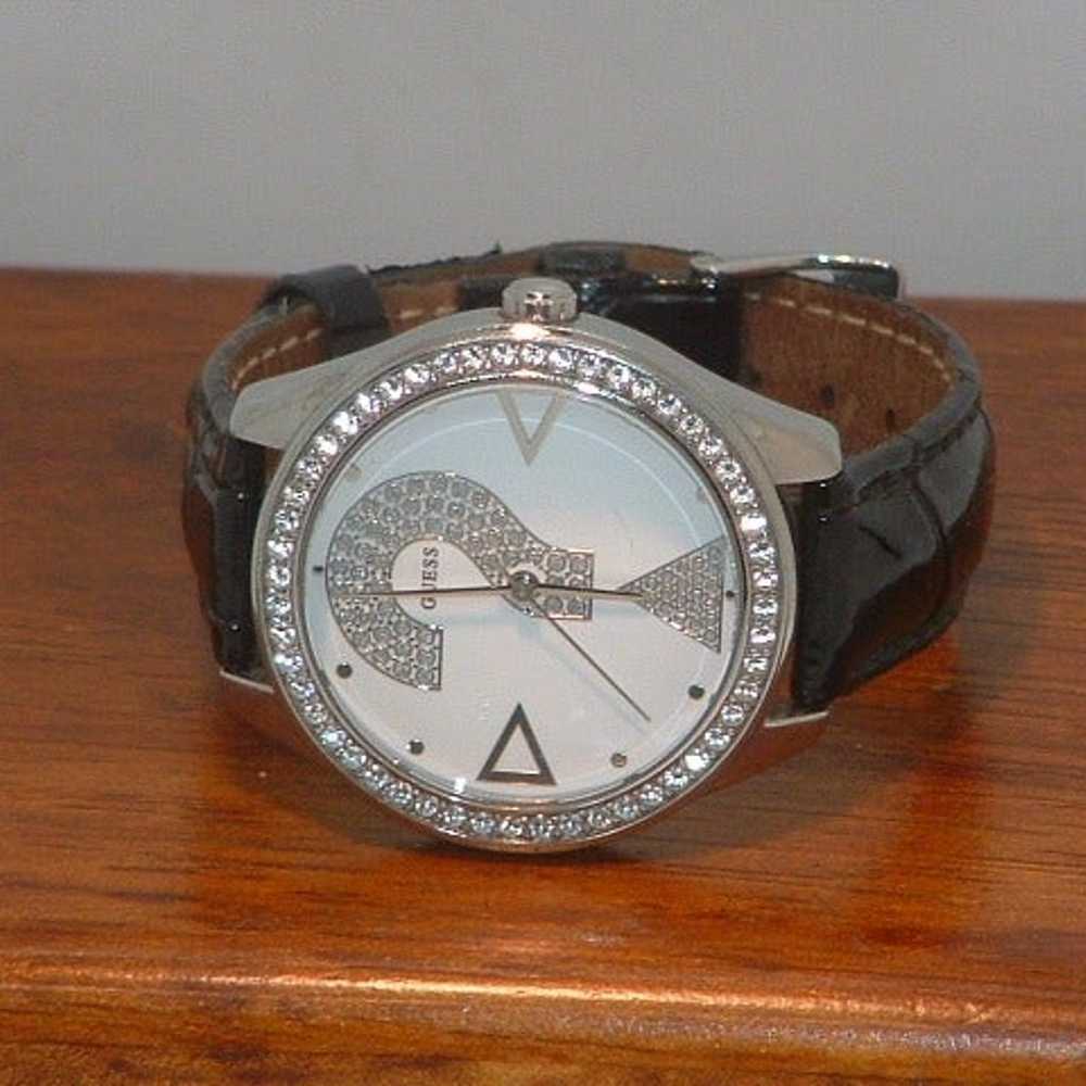 Pre-Owned Vintage Women’s Guess Crystal Analog Fa… - image 1