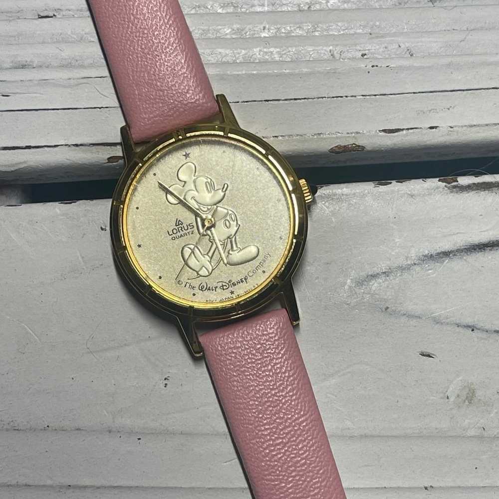 *WORKS* Vintage Mickey Mouse Women’s Watch Walt D… - image 7