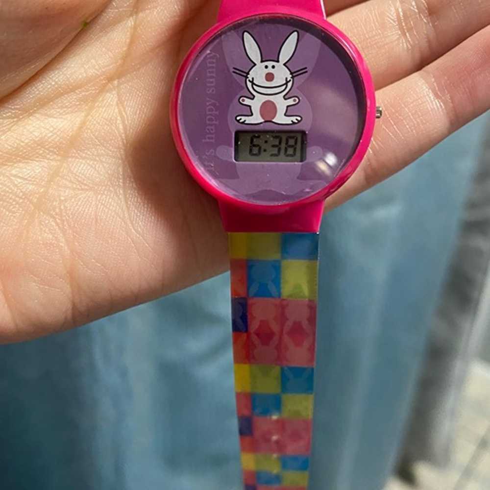 Vintage Y2K It’s Happy Bunny Digital Watch - image 2