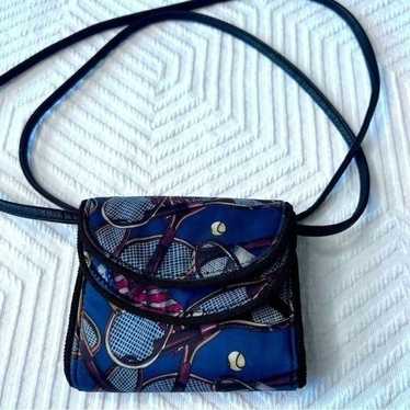 NICOLE MILLER Vintage Wallet Purse 100% Silk & Bi… - image 1