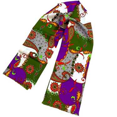 Mid Century Mod Scarf Womens MCM Colorful Retro VI