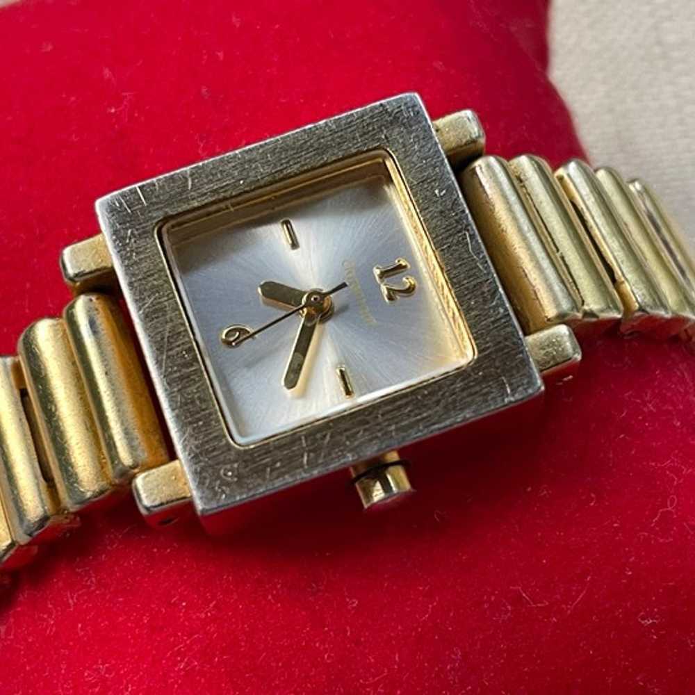 Vintage Claremont Women Wristwatch Gold Tone Quar… - image 2