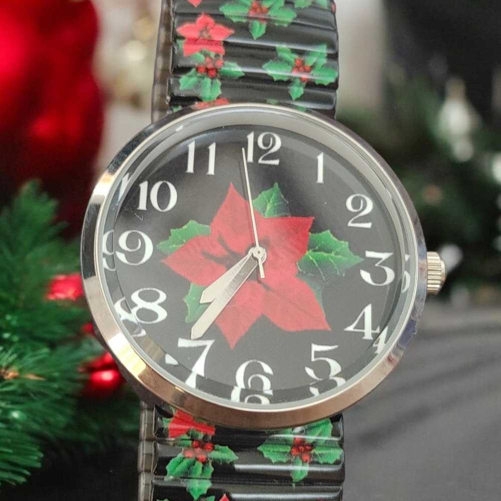 Vintage Versales Christmas holiday watch women - image 1