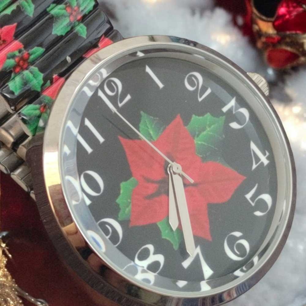 Vintage Versales Christmas holiday watch women - image 3