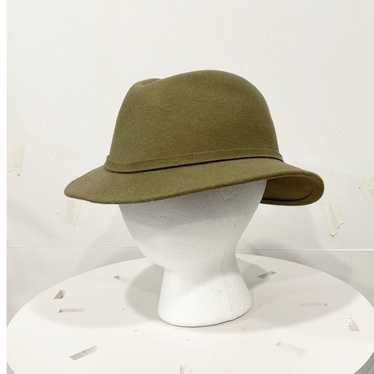 Vintage Christine Original Womens Light Brown Brim