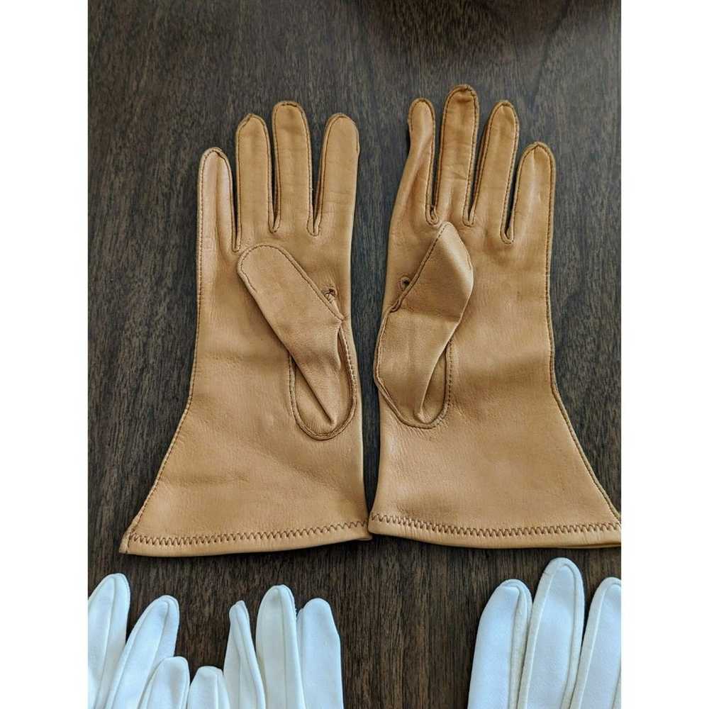 Vintage  Bundle of 3 women's gloves - image 7