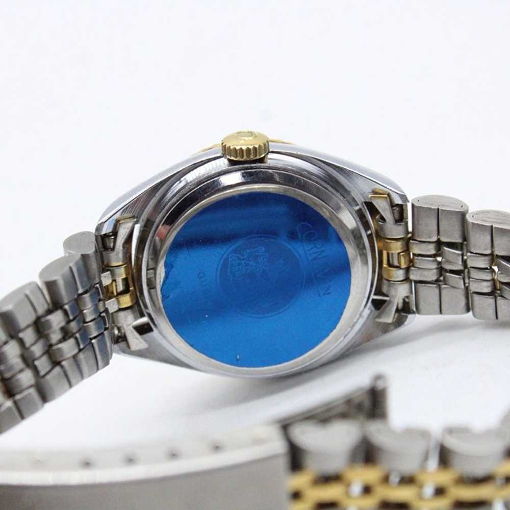 Vintage Cornavin Watch Womens Silver & Gold Tone … - image 10