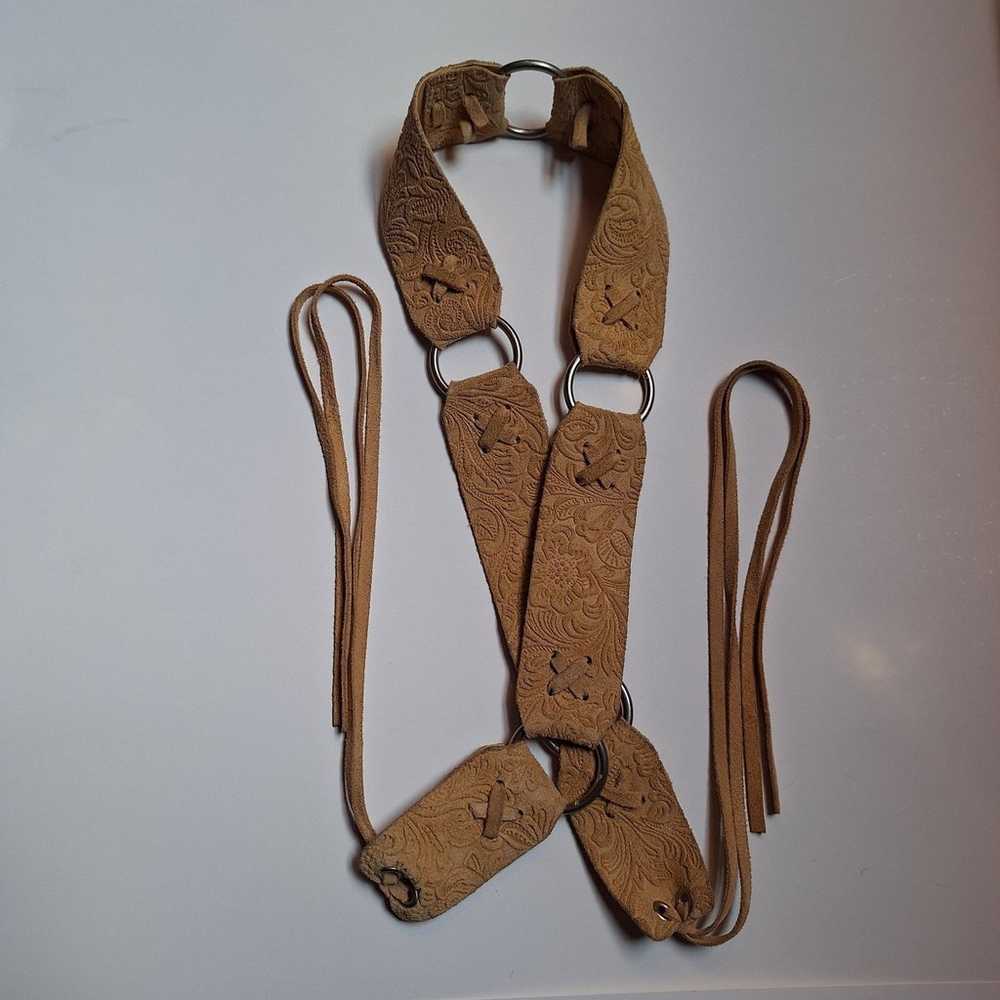 Vintage Genuine Leather Belt (L) - image 2