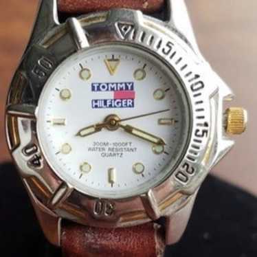 Tommy Hilfiger women's watch Silver Tone Case Brow