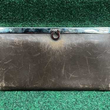 Vintage Salvatore Ferragamo Gancini Leather Wallet - image 1